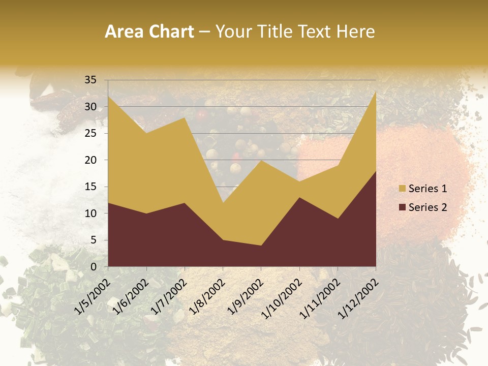 A Collection Of Spices PowerPoint Template