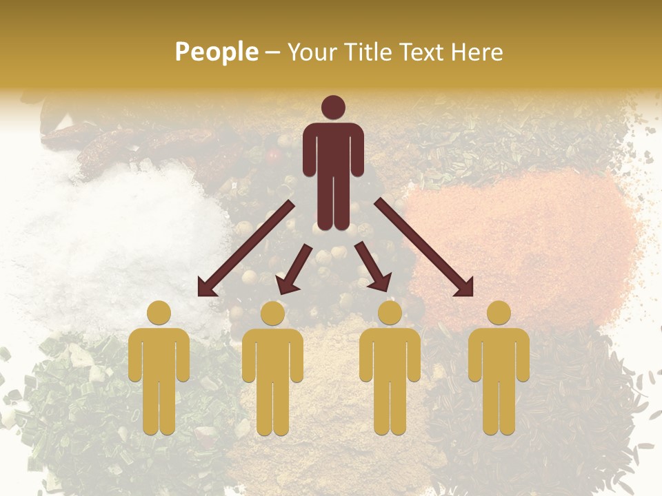 A Collection Of Spices PowerPoint Template