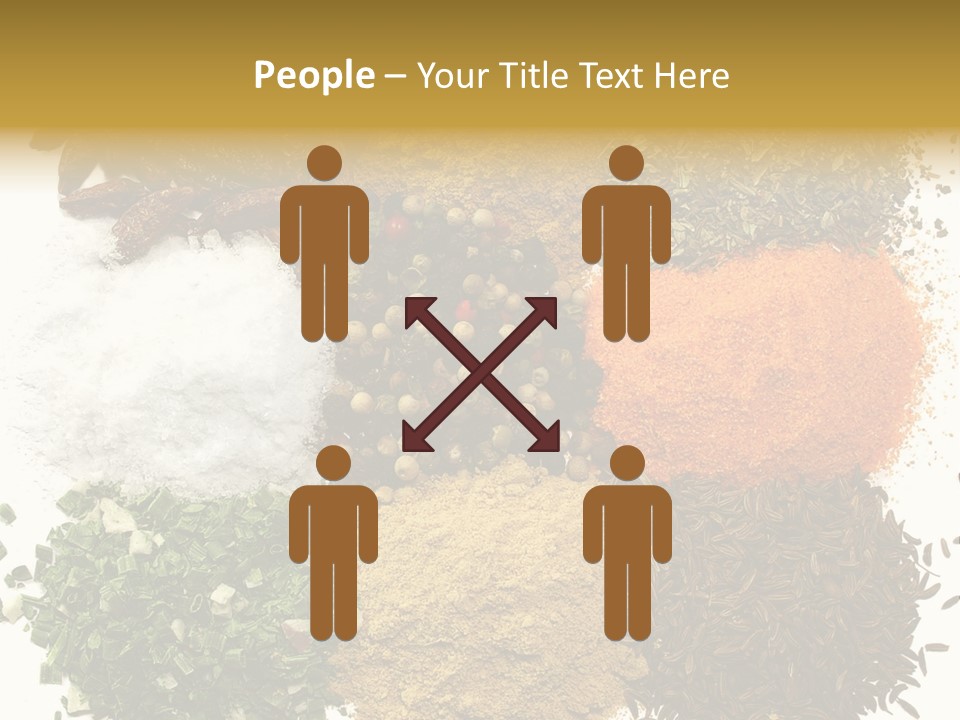 A Collection Of Spices PowerPoint Template