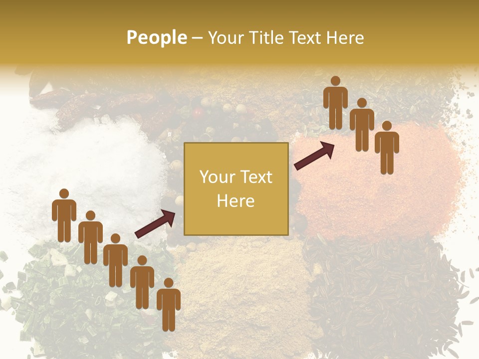 A Collection Of Spices PowerPoint Template