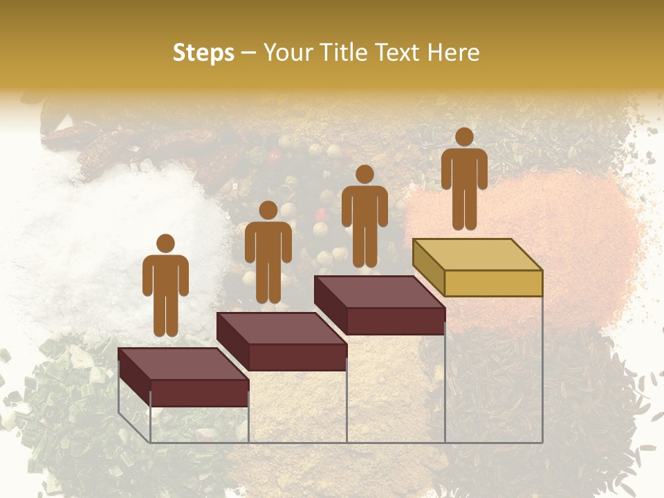 A Collection Of Spices PowerPoint Template
