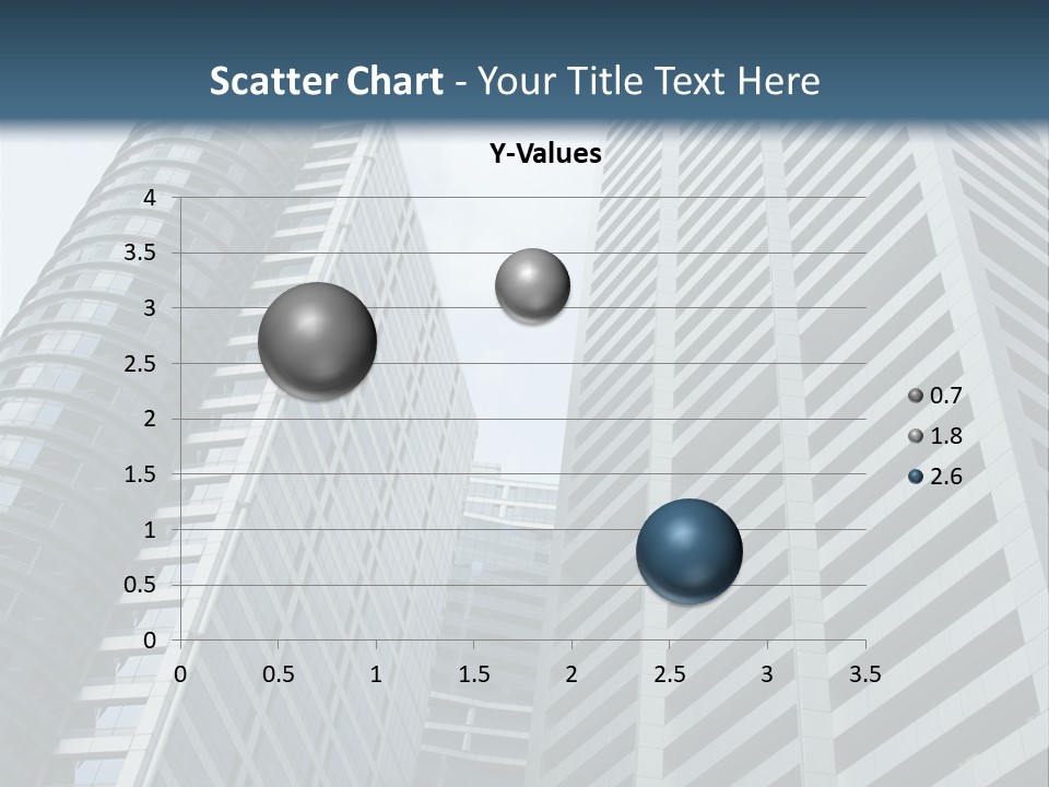 High-Rise Buildings In The Financial District Of Singapore PowerPoint Template
