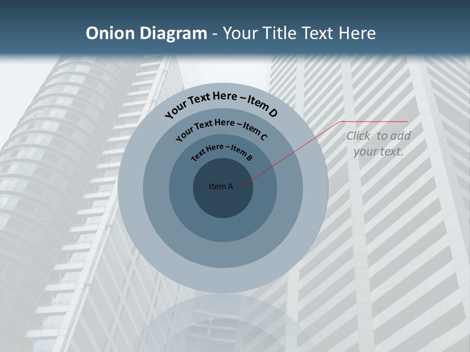 High-Rise Buildings In The Financial District Of Singapore PowerPoint Template