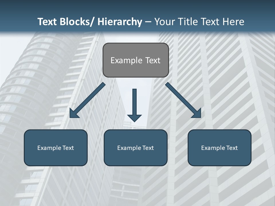 High-Rise Buildings In The Financial District Of Singapore PowerPoint Template