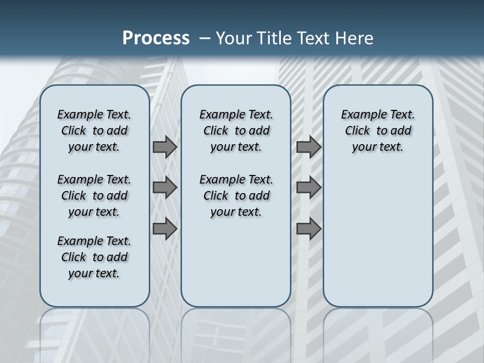 High-Rise Buildings In The Financial District Of Singapore PowerPoint Template