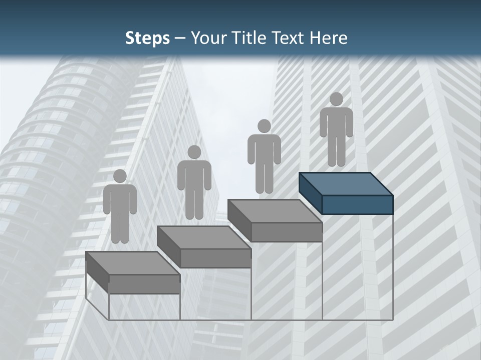 High-Rise Buildings In The Financial District Of Singapore PowerPoint Template