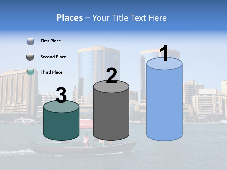 Creek Dubai Famous Place In Uae PowerPoint Template