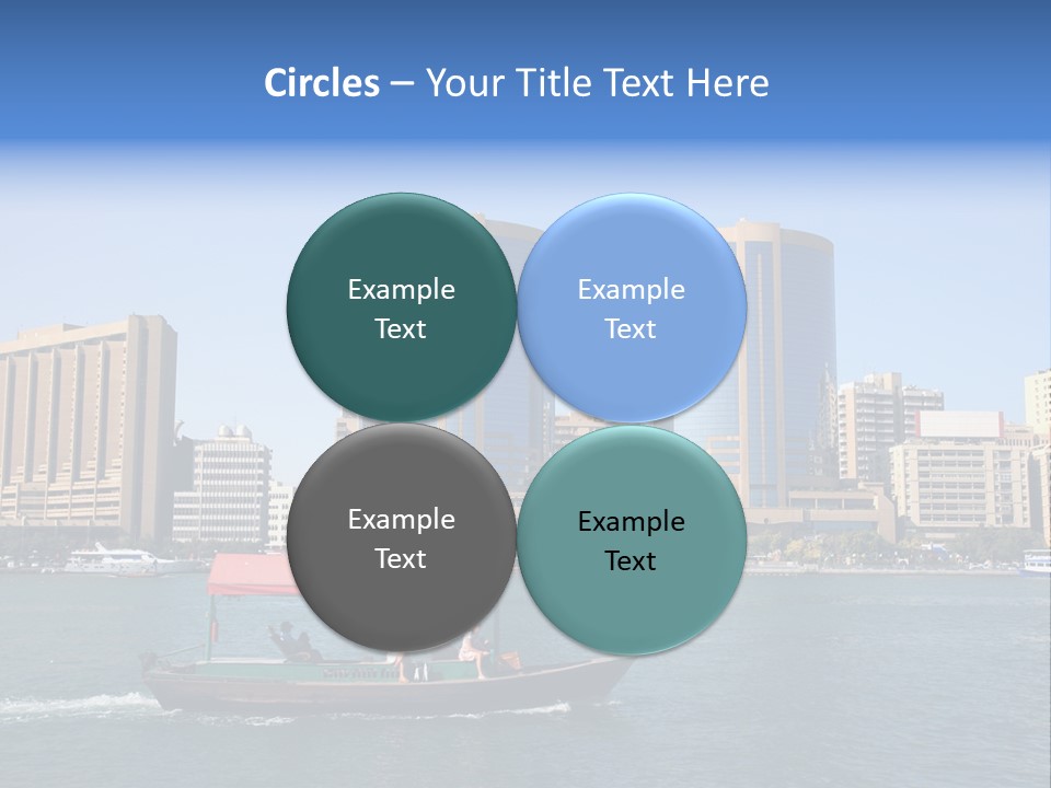 Creek Dubai Famous Place In Uae PowerPoint Template