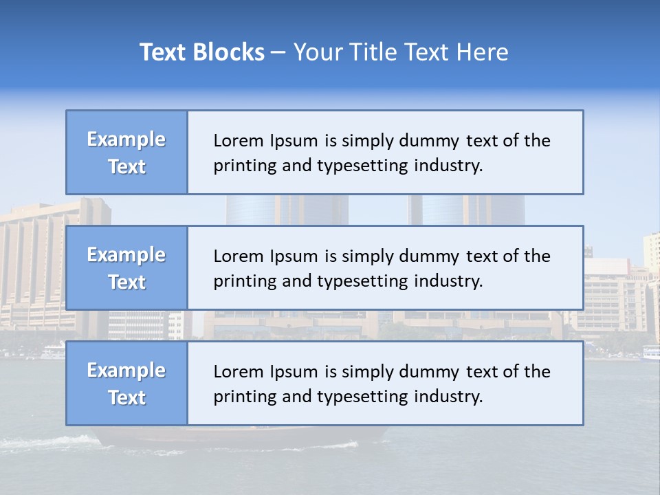 Creek Dubai Famous Place In Uae PowerPoint Template