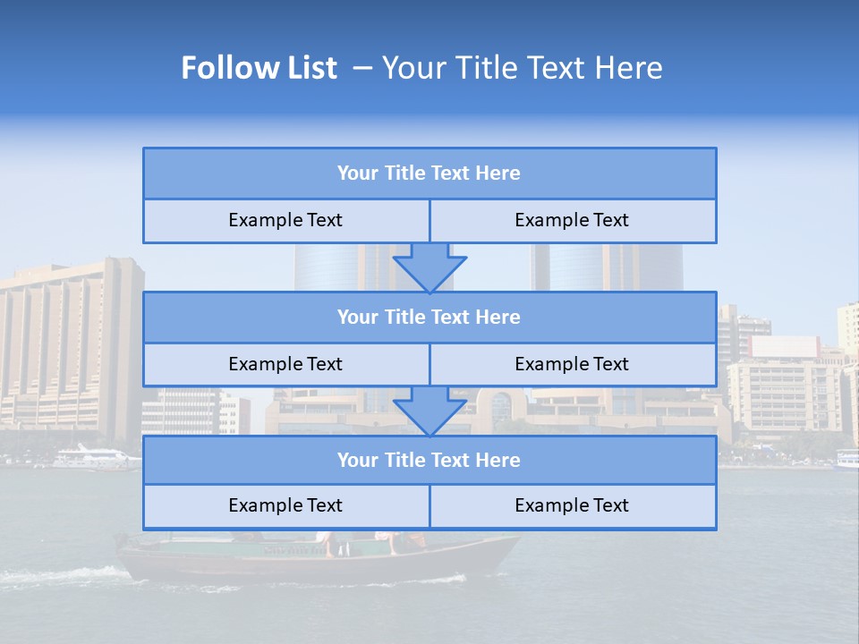 Creek Dubai Famous Place In Uae PowerPoint Template