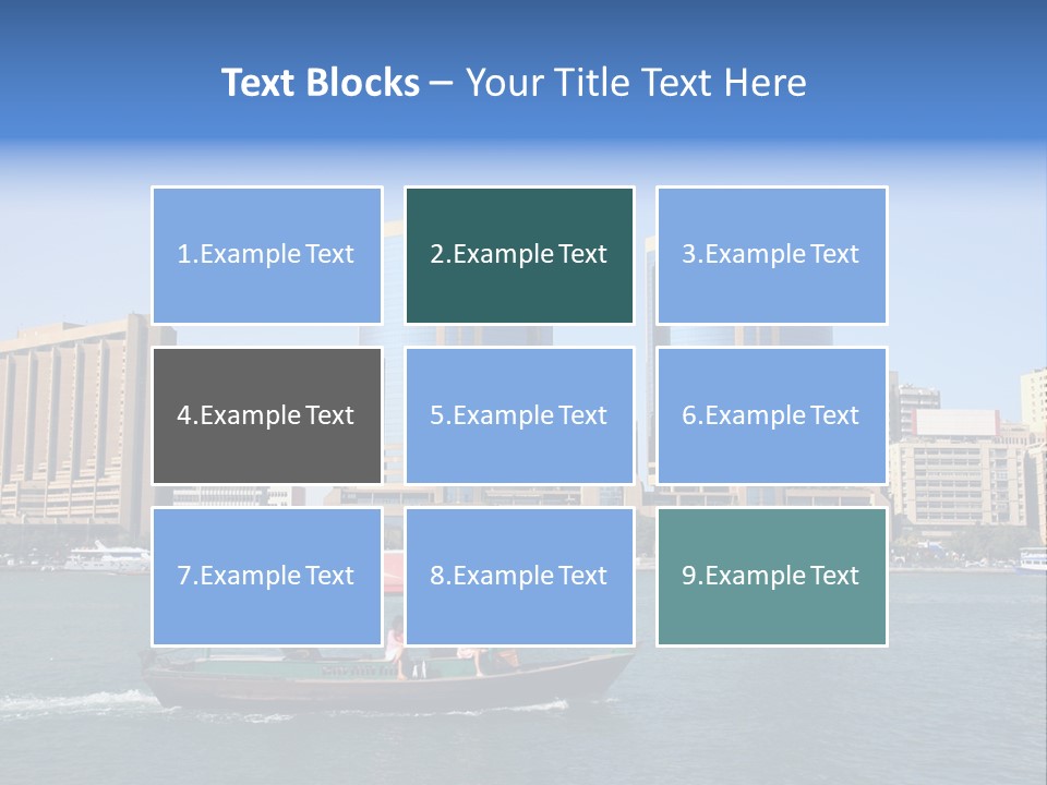 Creek Dubai Famous Place In Uae PowerPoint Template