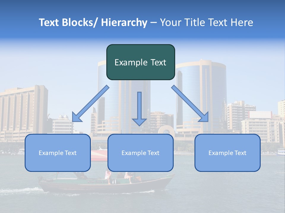 Creek Dubai Famous Place In Uae PowerPoint Template