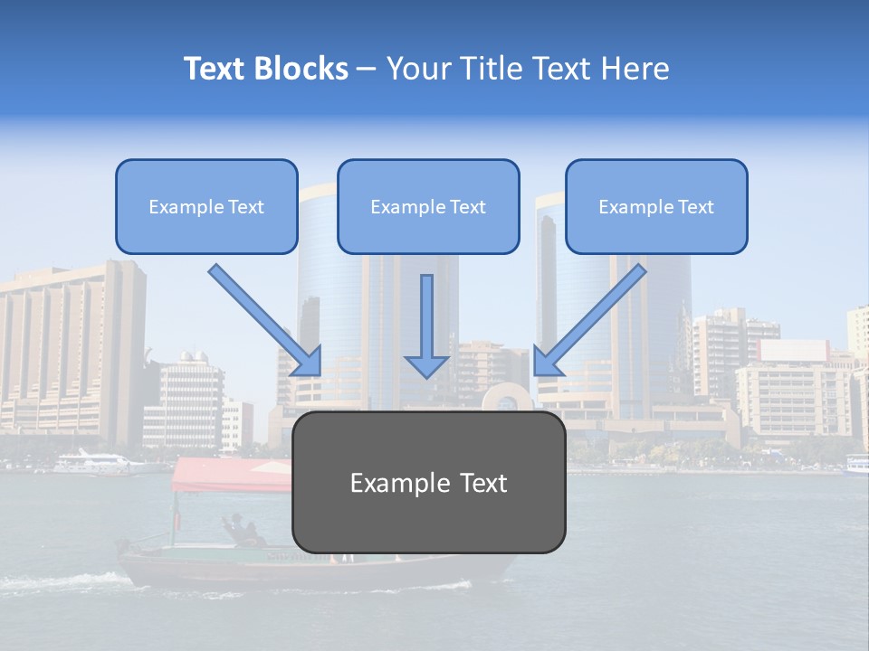 Creek Dubai Famous Place In Uae PowerPoint Template