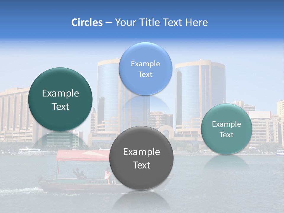 Creek Dubai Famous Place In Uae PowerPoint Template