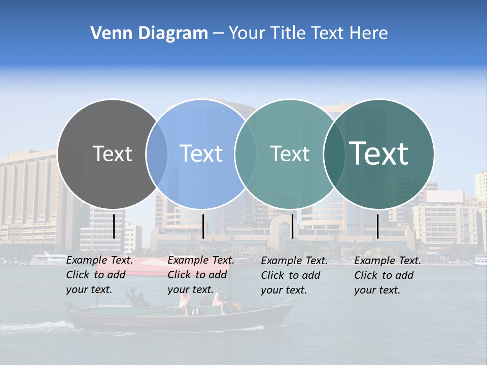 Creek Dubai Famous Place In Uae PowerPoint Template