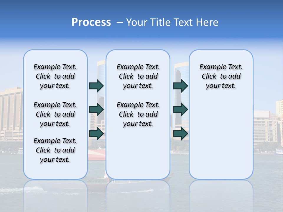 Creek Dubai Famous Place In Uae PowerPoint Template