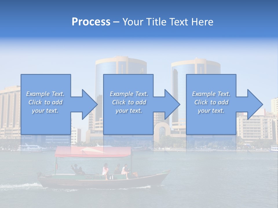 Creek Dubai Famous Place In Uae PowerPoint Template