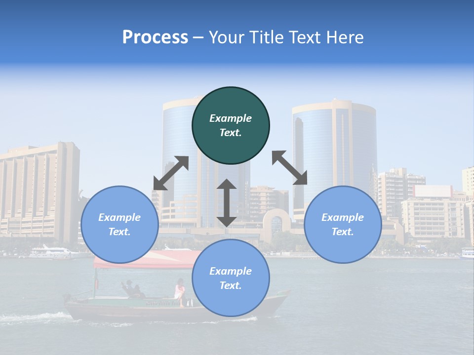 Creek Dubai Famous Place In Uae PowerPoint Template
