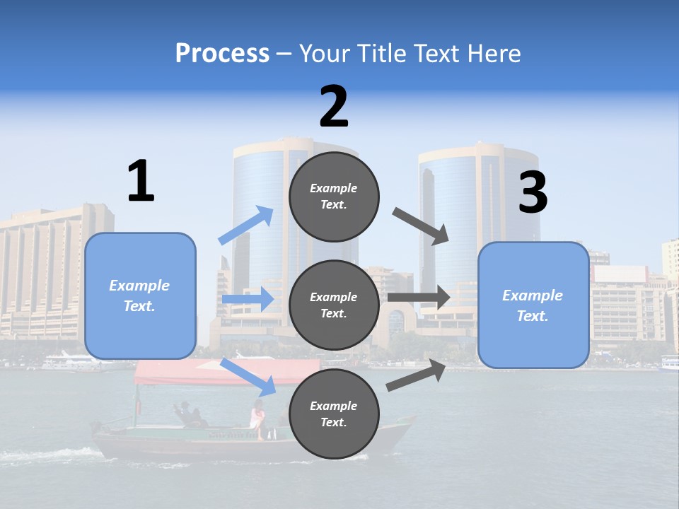 Creek Dubai Famous Place In Uae PowerPoint Template