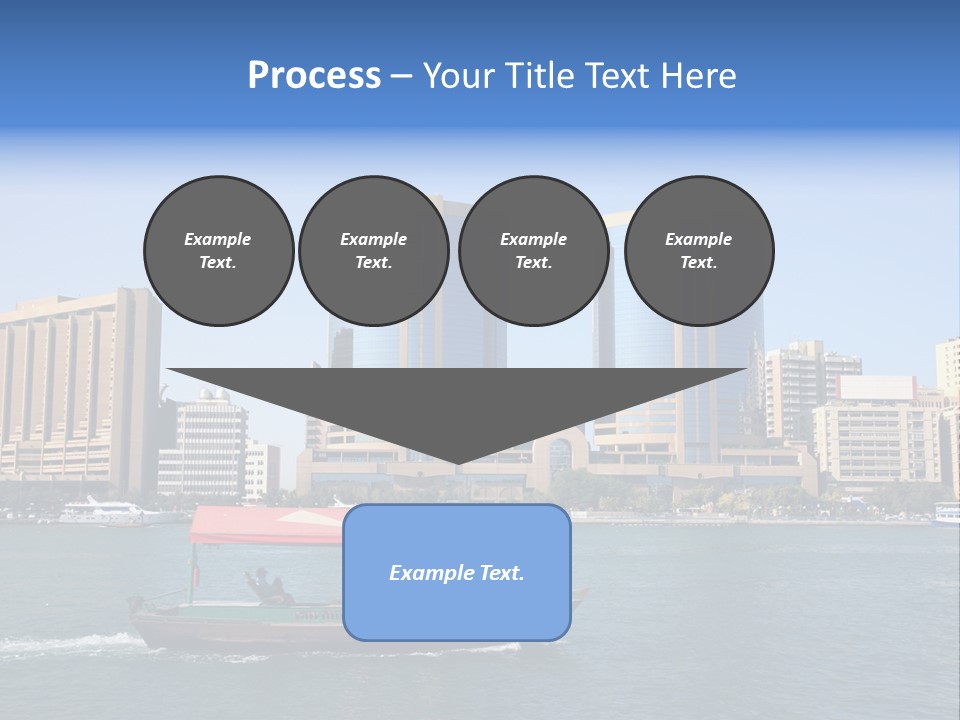 Creek Dubai Famous Place In Uae PowerPoint Template