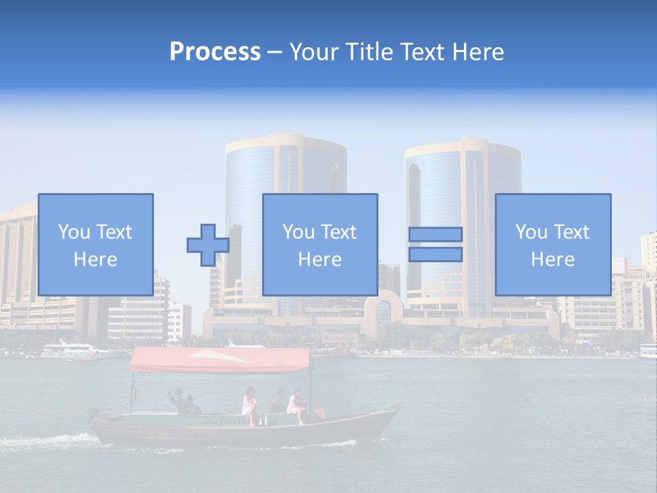 Creek Dubai Famous Place In Uae PowerPoint Template
