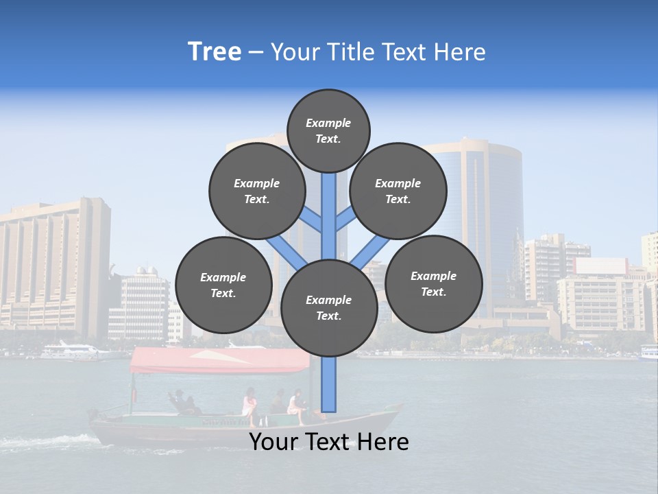 Creek Dubai Famous Place In Uae PowerPoint Template