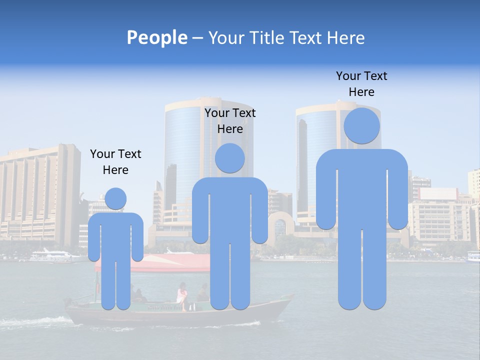 Creek Dubai Famous Place In Uae PowerPoint Template