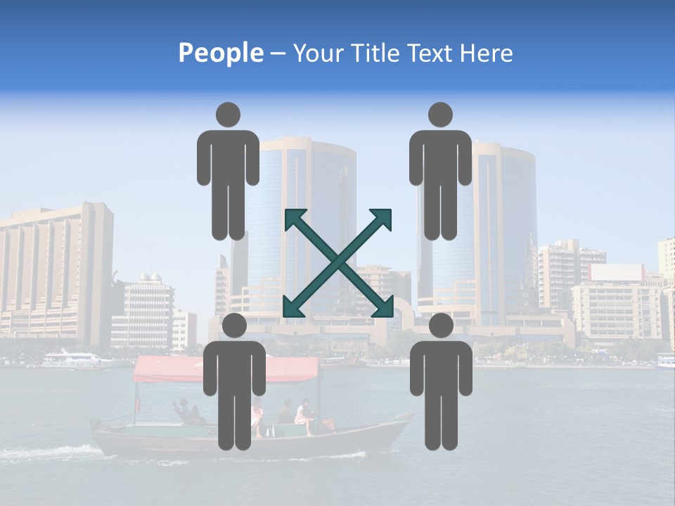 Creek Dubai Famous Place In Uae PowerPoint Template