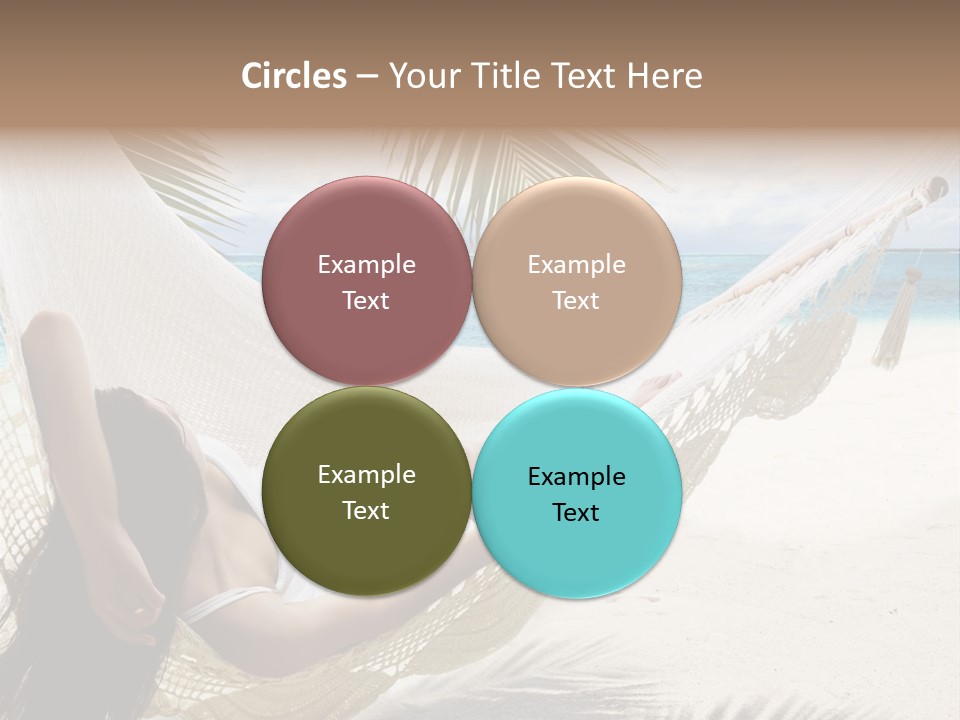 Beach Hammock PowerPoint Template