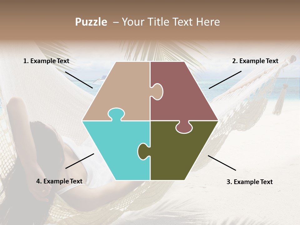 Beach Hammock PowerPoint Template