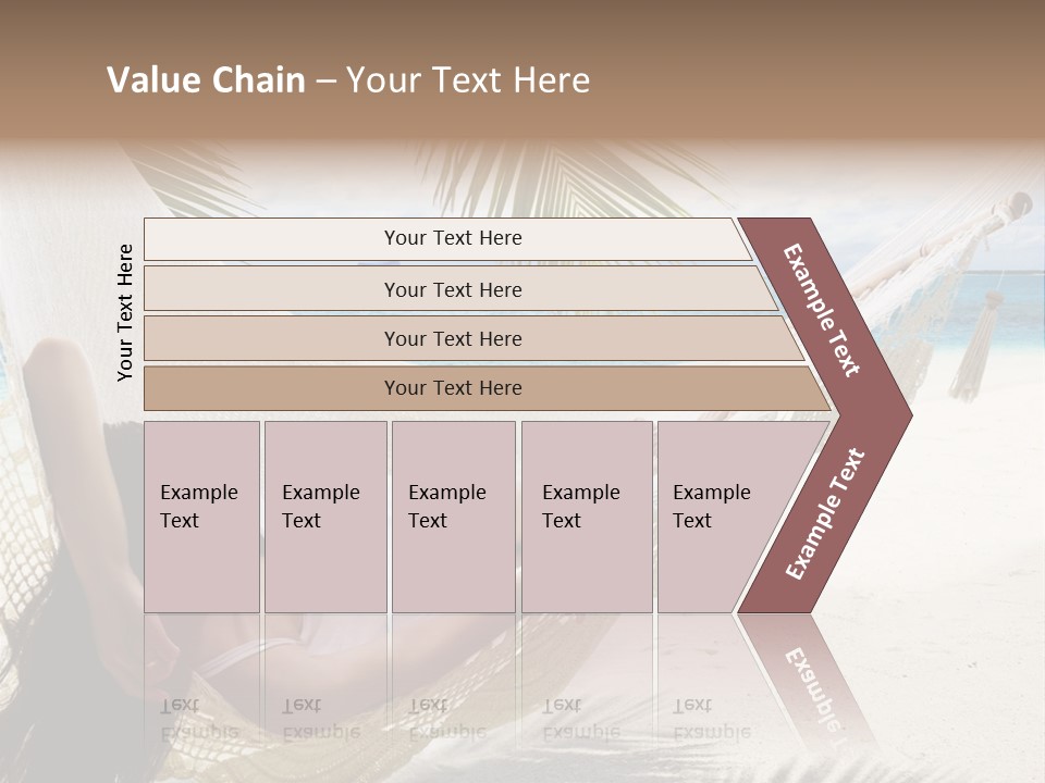 Beach Hammock PowerPoint Template