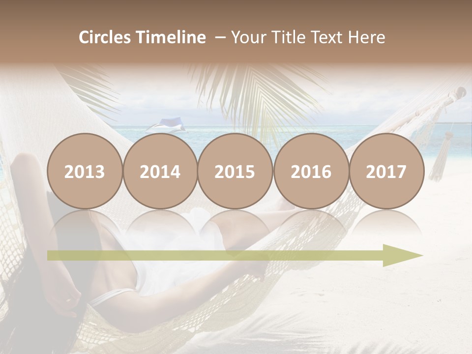 Beach Hammock PowerPoint Template