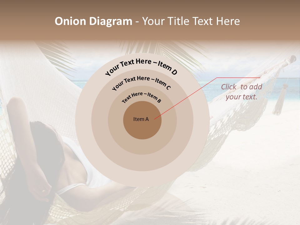 Beach Hammock PowerPoint Template