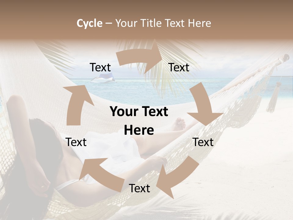 Beach Hammock PowerPoint Template
