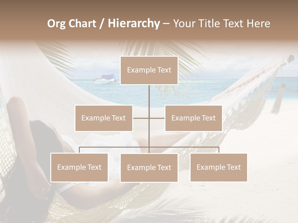 Beach Hammock PowerPoint Template