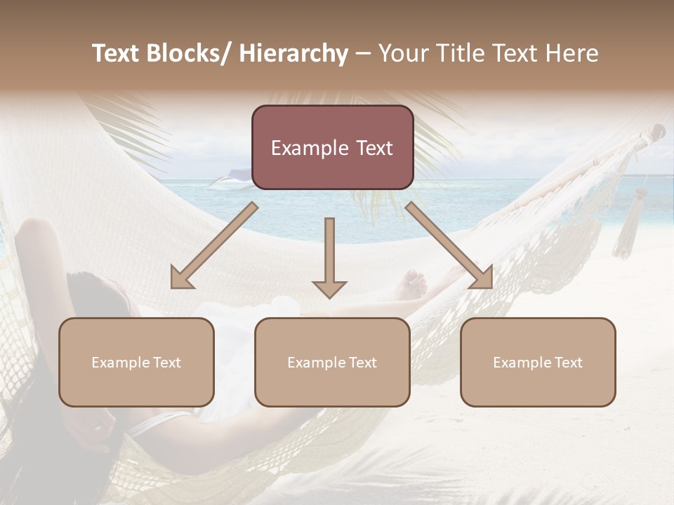 Beach Hammock PowerPoint Template