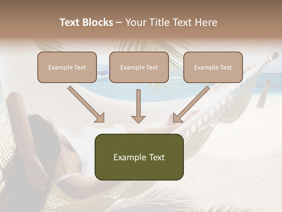 Beach Hammock PowerPoint Template