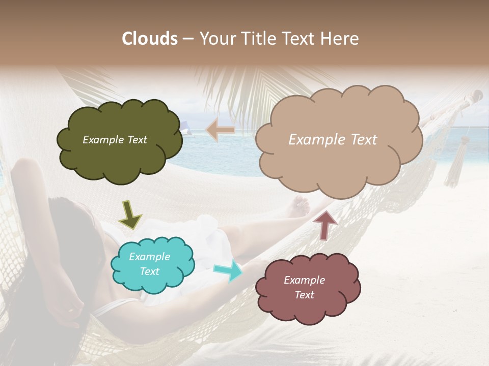 Beach Hammock PowerPoint Template