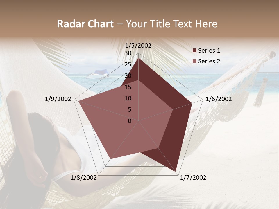 Beach Hammock PowerPoint Template