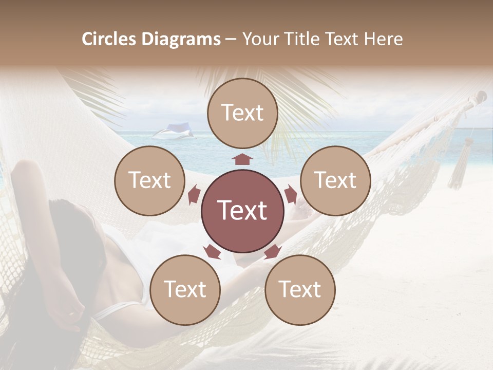 Beach Hammock PowerPoint Template