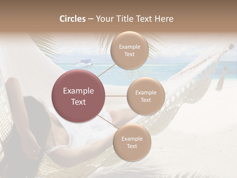 Beach Hammock PowerPoint Template