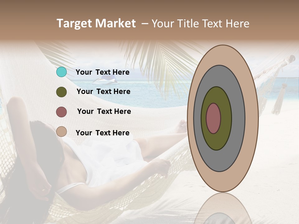 Beach Hammock PowerPoint Template