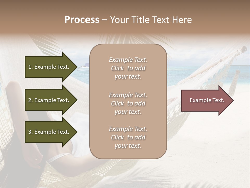 Beach Hammock PowerPoint Template