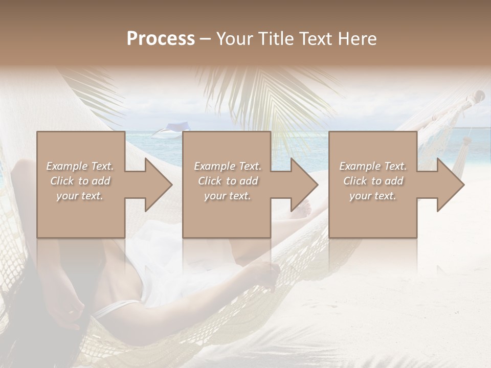 Beach Hammock PowerPoint Template