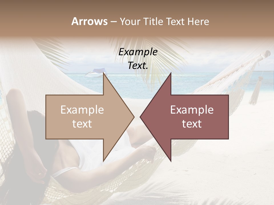 Beach Hammock PowerPoint Template