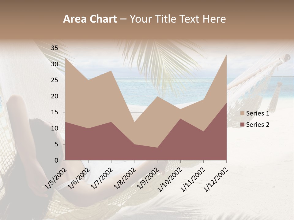 Beach Hammock PowerPoint Template