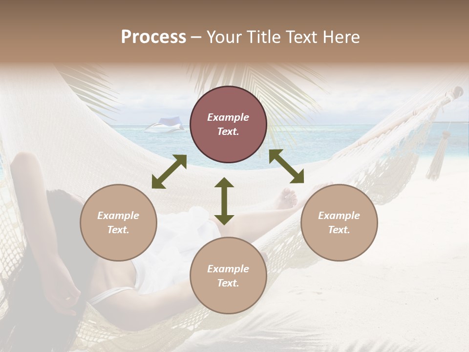 Beach Hammock PowerPoint Template