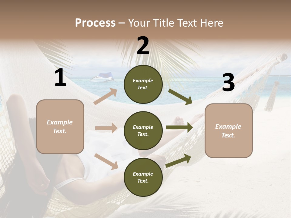 Beach Hammock PowerPoint Template