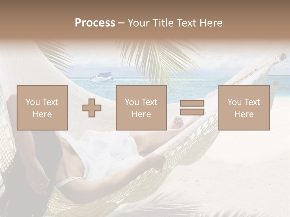 Beach Hammock PowerPoint Template