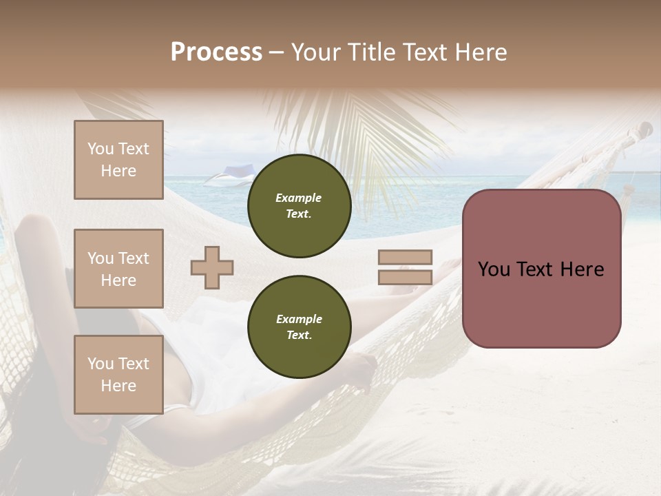 Beach Hammock PowerPoint Template